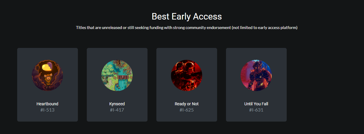 Best early access